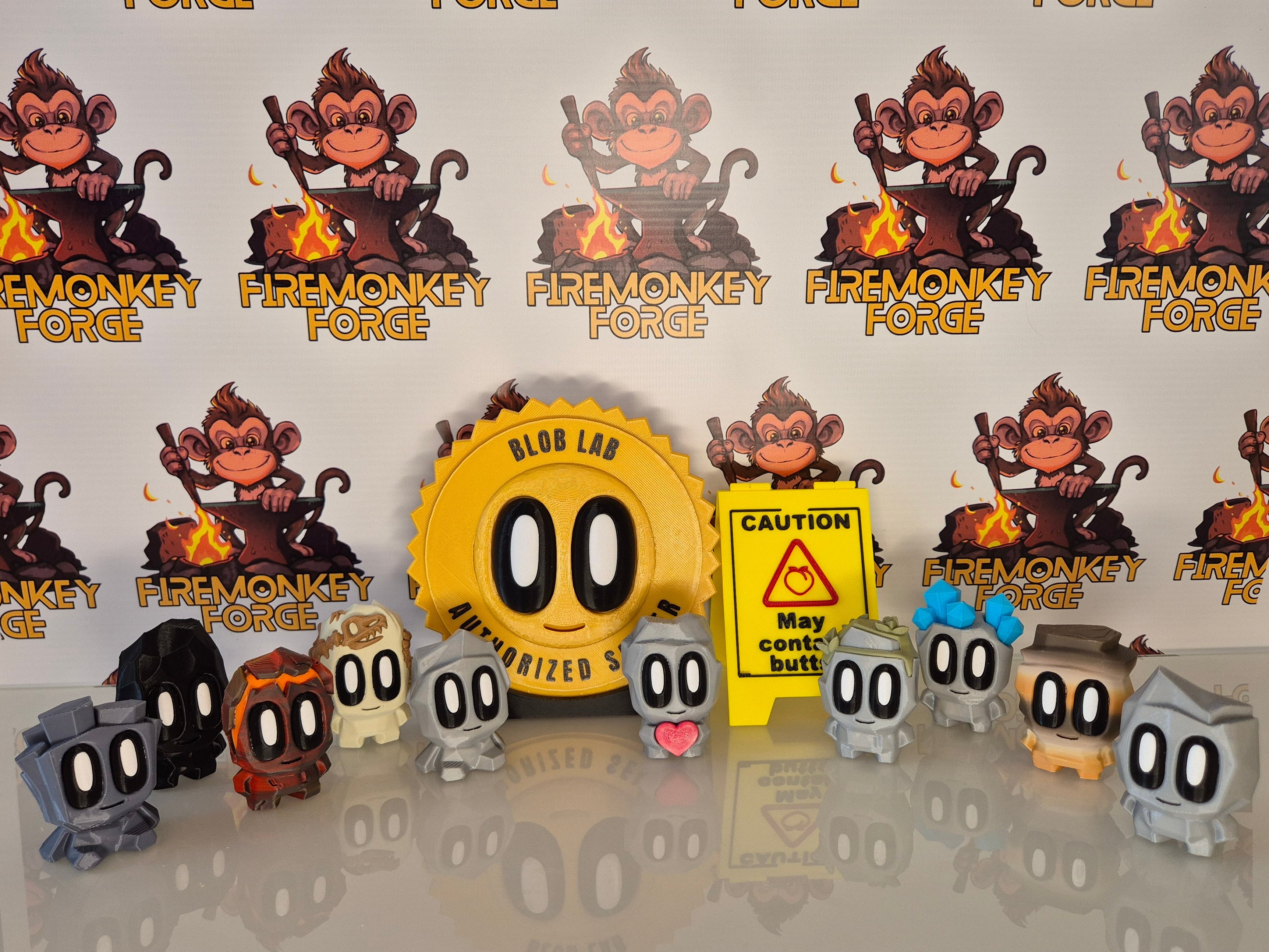 🪨 Rocky Pal Figures – 10 Unique Models