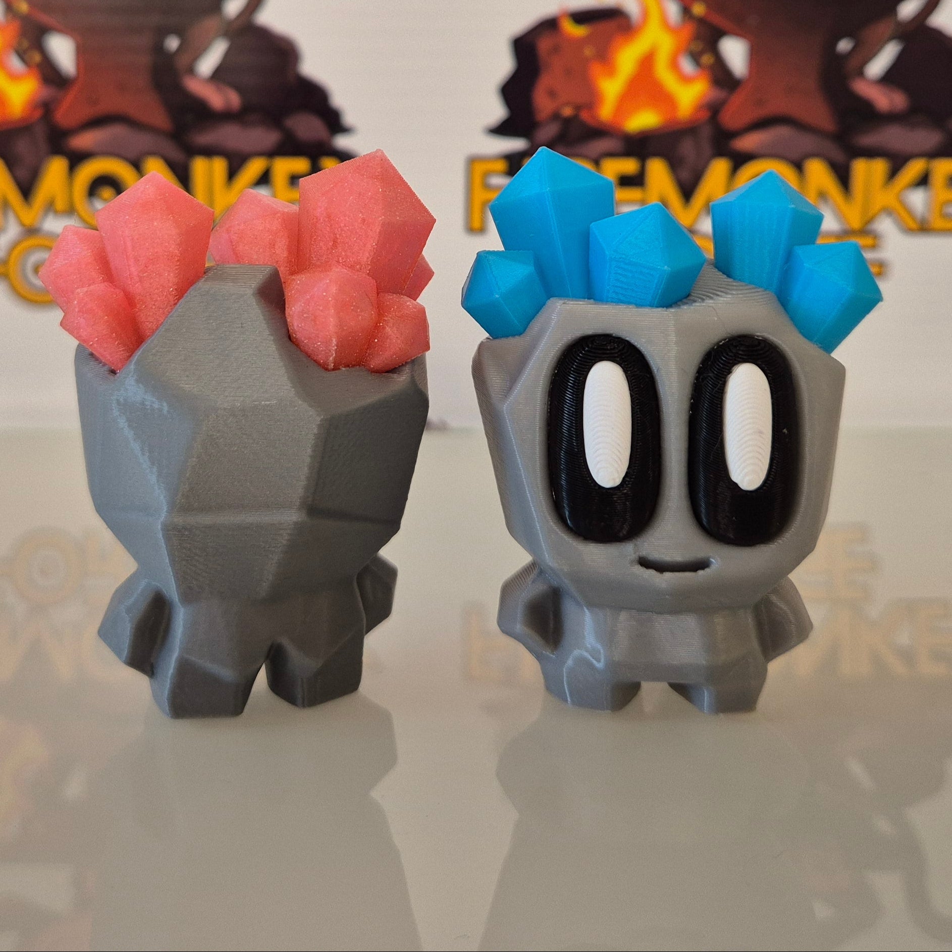 🪨 Rocky Pal Figures – 10 Unique Models