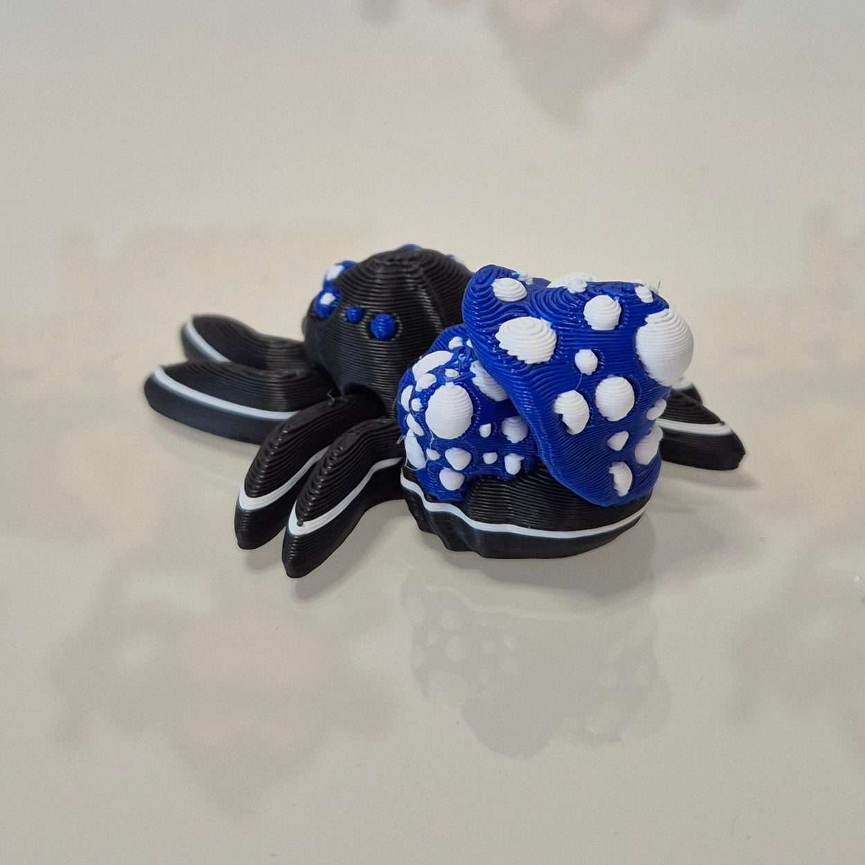 Mushroom Blue Spider