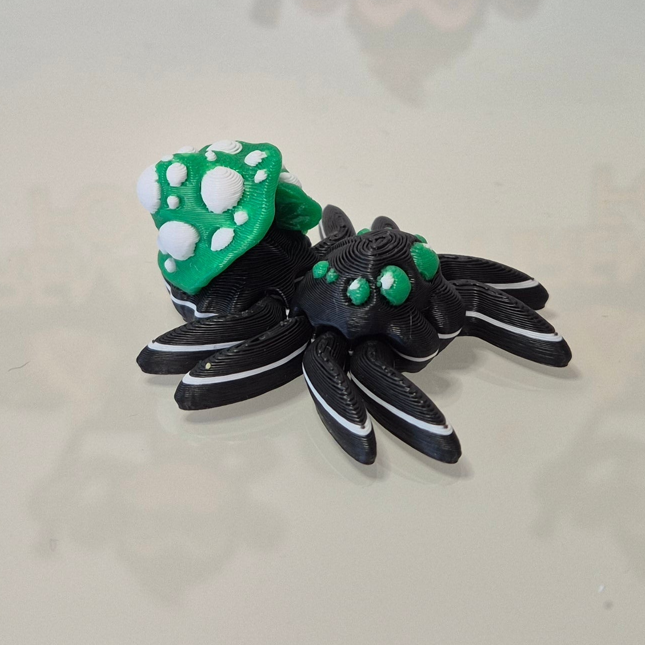 Mushroom Green Spider