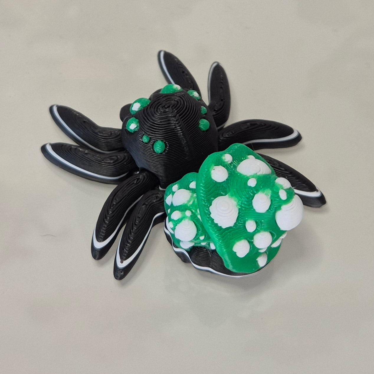 Mushroom Green Spider