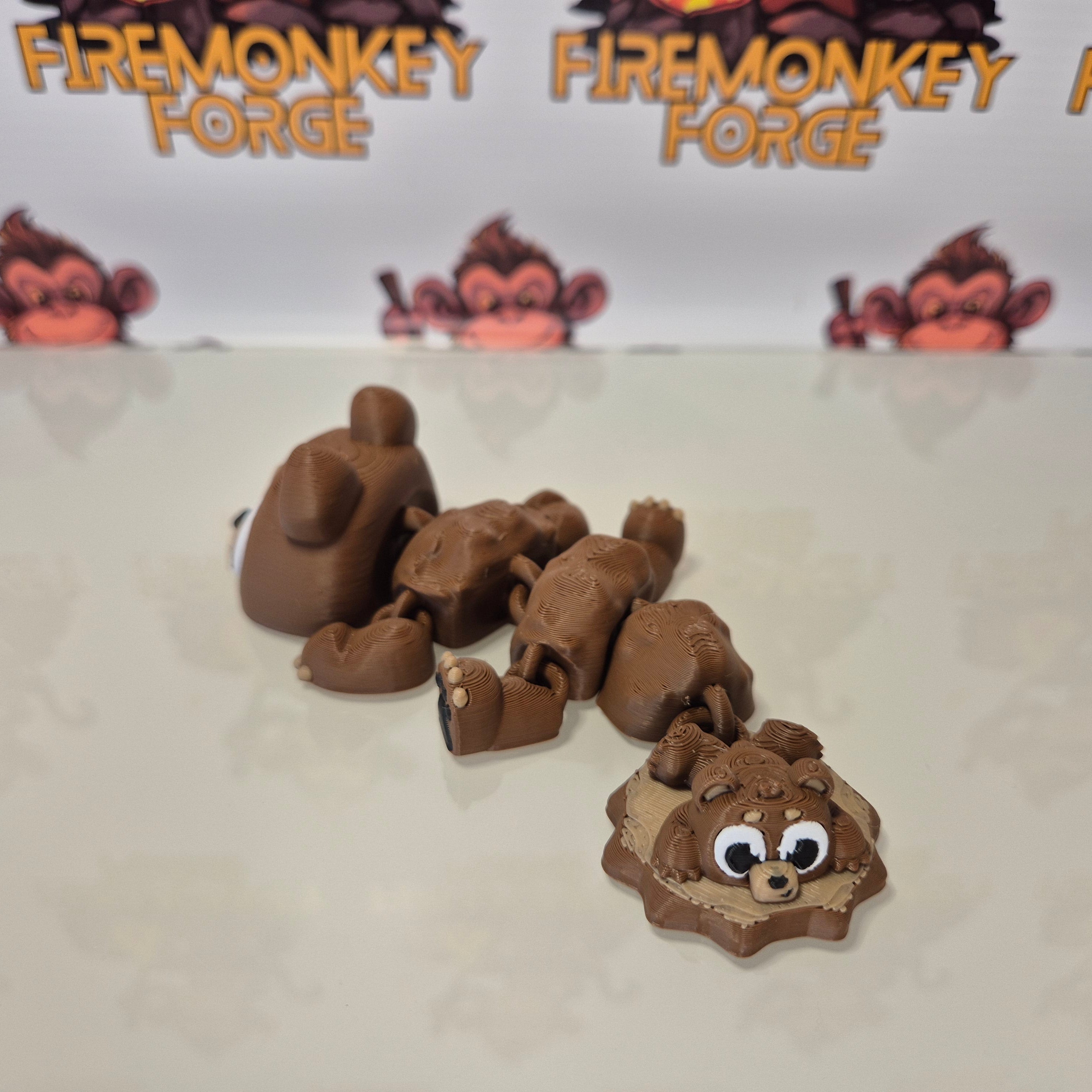 Baby Brown Bear Dragon