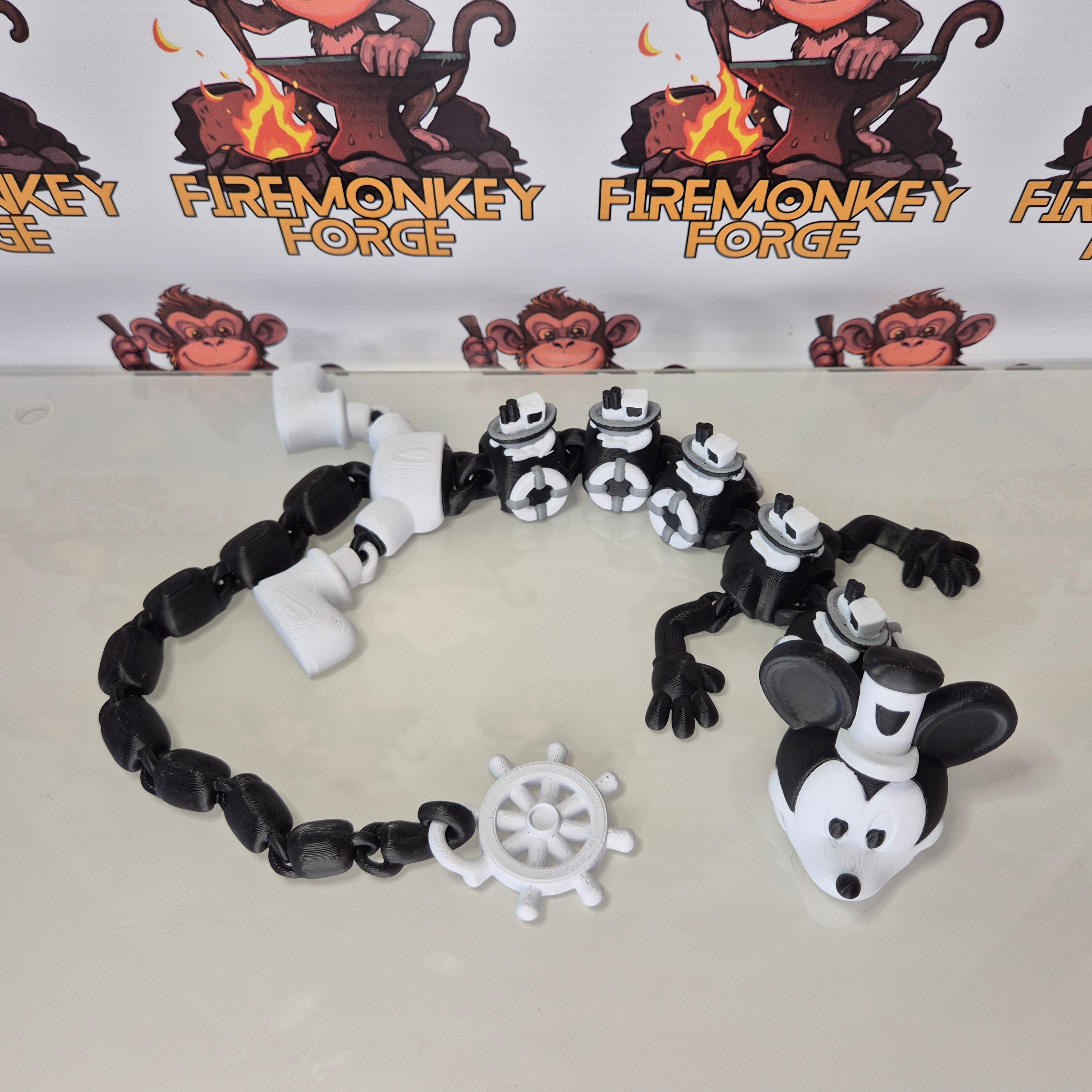 Cartoon Mouse Dragon