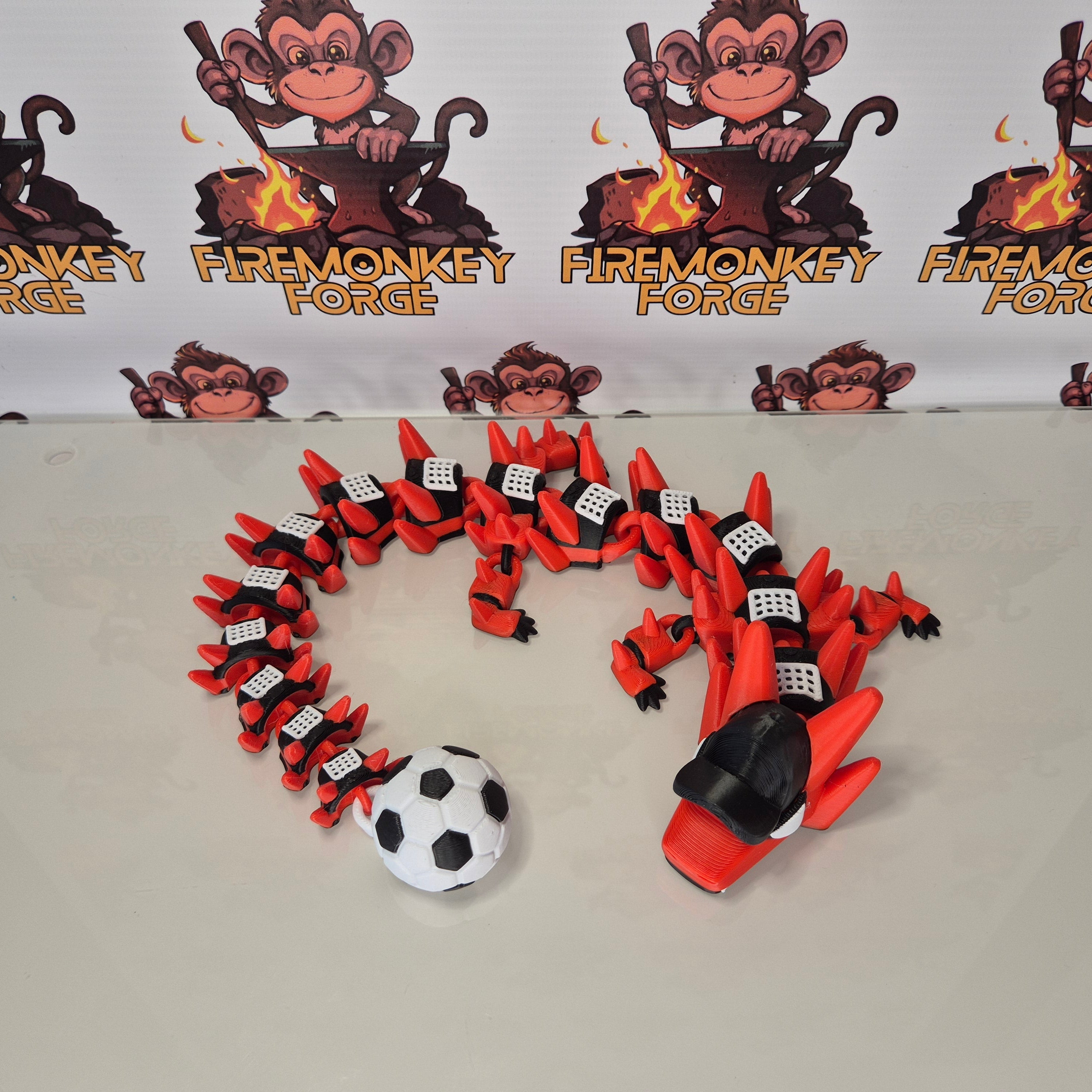 Football Dragon Red
