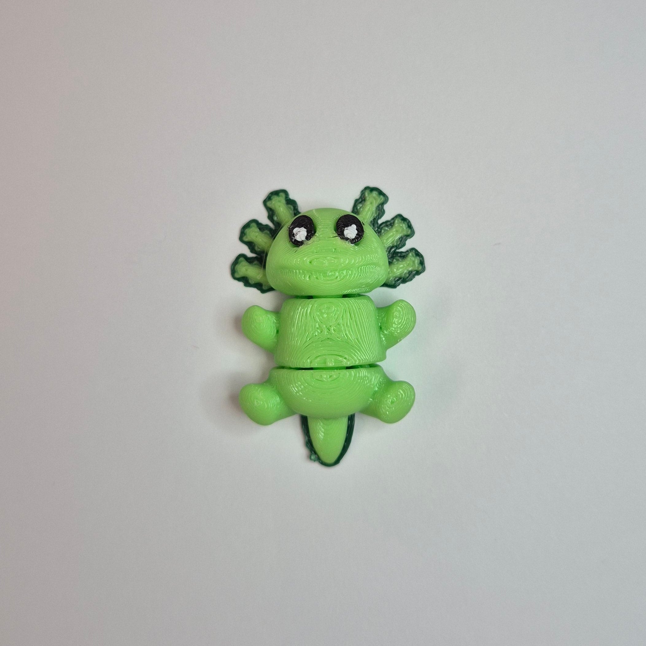 Mini Axolotl Chibbi Green