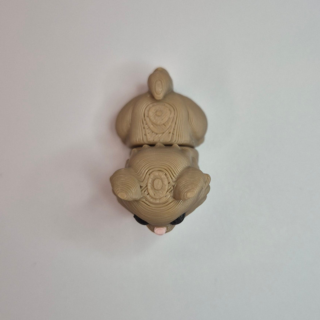 Mini Cat Fluffy Brown