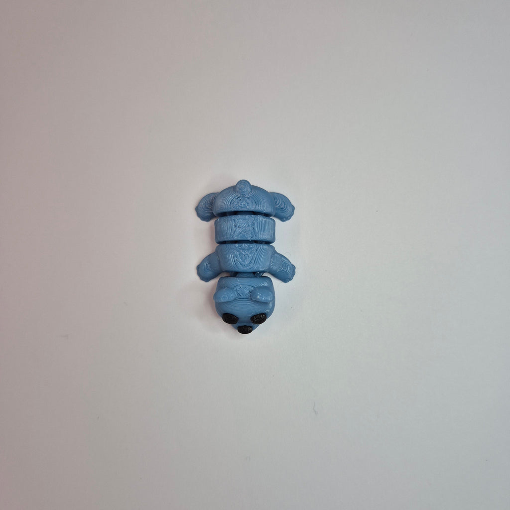 Mini Bear Laying Blue