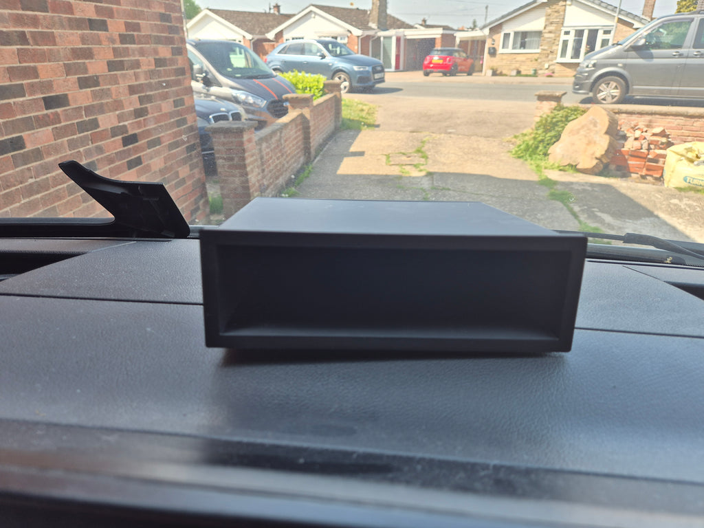 MERCEDES BENZ SPRINTER MWB 3D Printed Tachograph Slot Storage Compartment / Tray