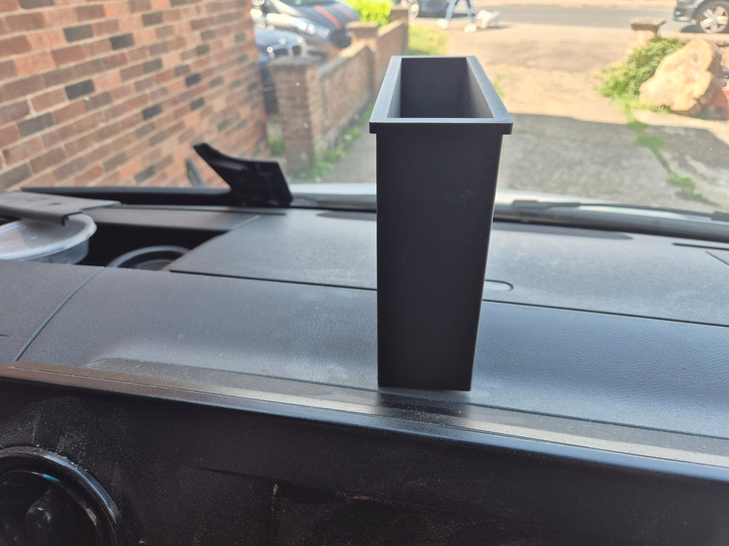 MERCEDES BENZ SPRINTER MWB 3D Printed Tachograph Slot Storage Compartment / Tray