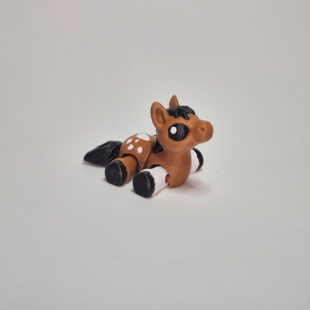 Horse Brown Spotty