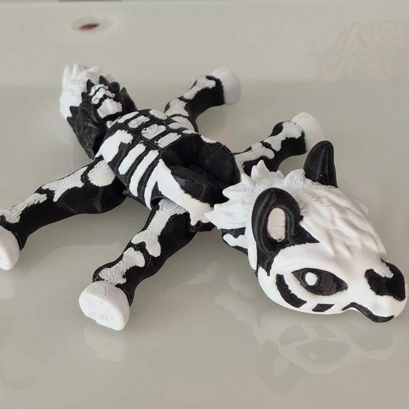 Skeleton Horse – Halloween Edition – Articulated Toy