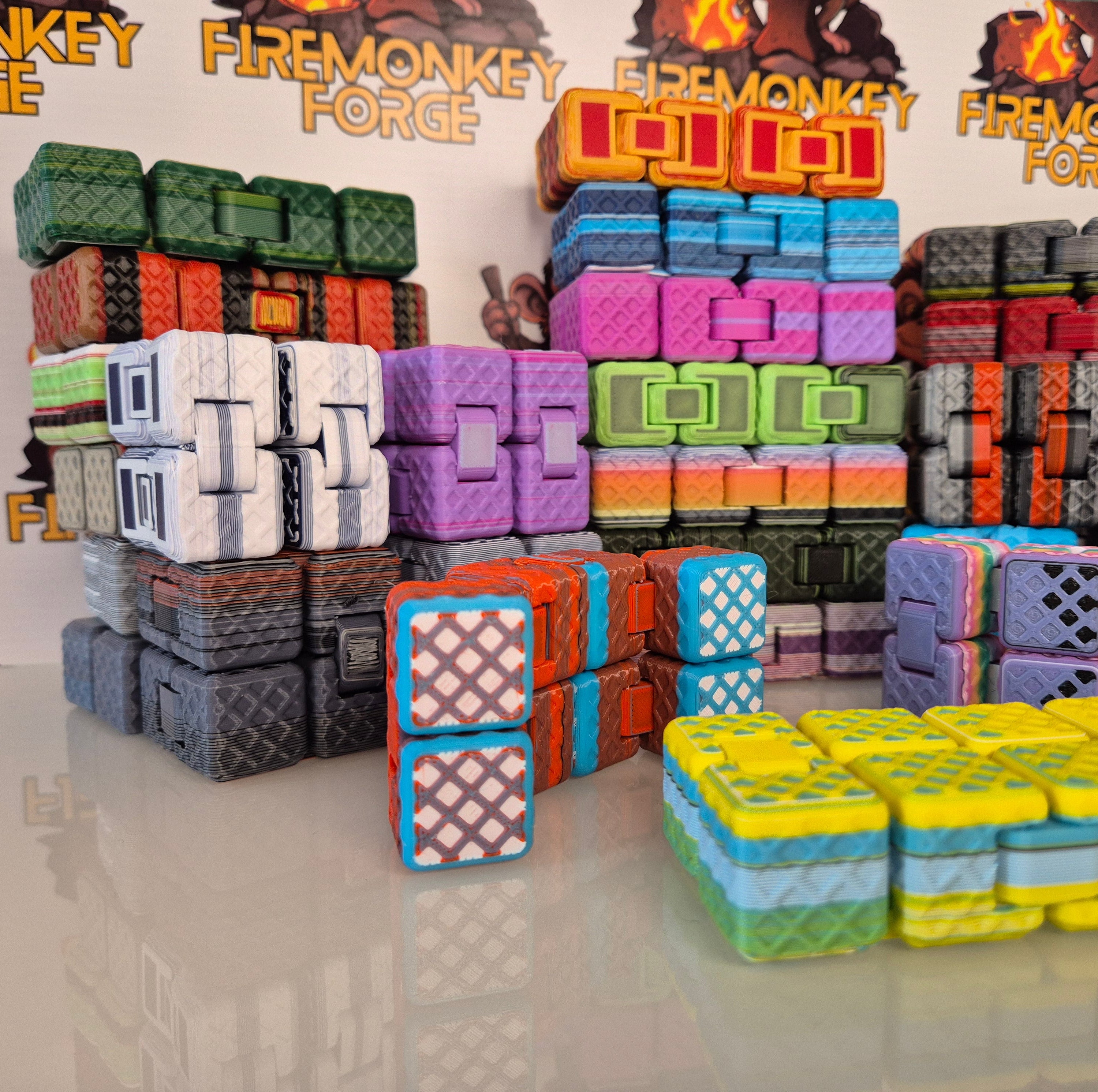 Infinity Fidget  Cube - Mystery Colour - Fidget Toy - Desk Toy - Sensory Toy