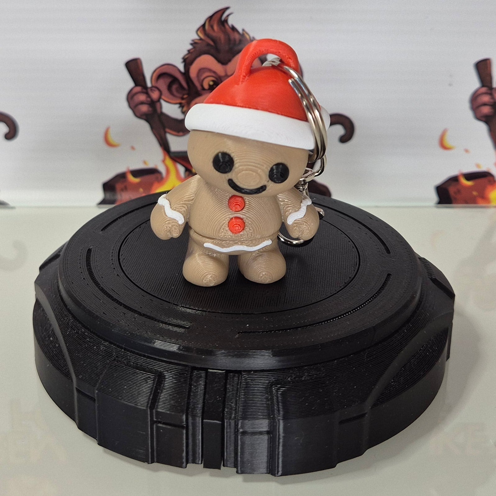 Gingerbread Santa Hat